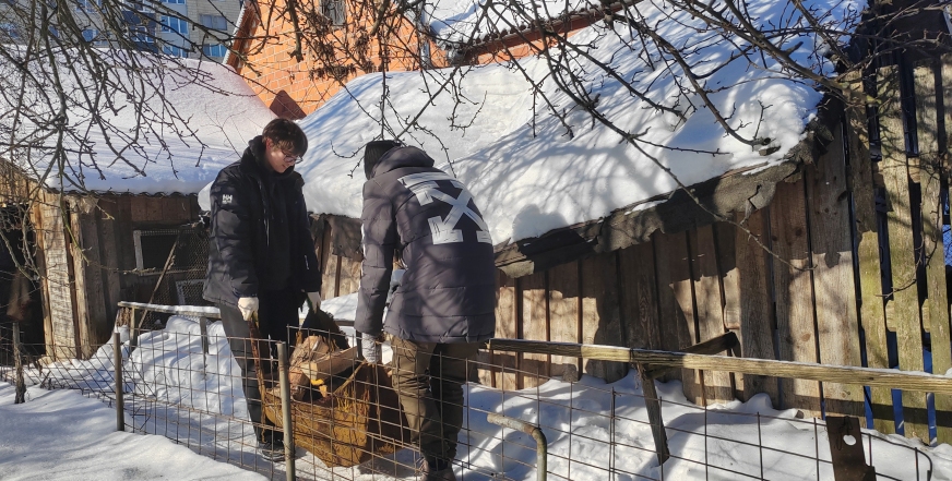 Зимняя помощь от БРСМ